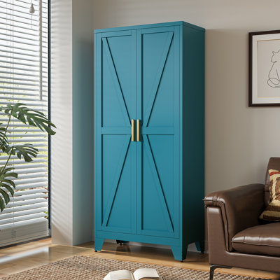 5-tier 71" Tall Metal Kitchen Pantry Storage Cabinet