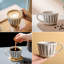12 Oz. Elegant Hand Painted Decorative Large Porcelain Ceramic Mug Set, Decorative Mugs-180247828