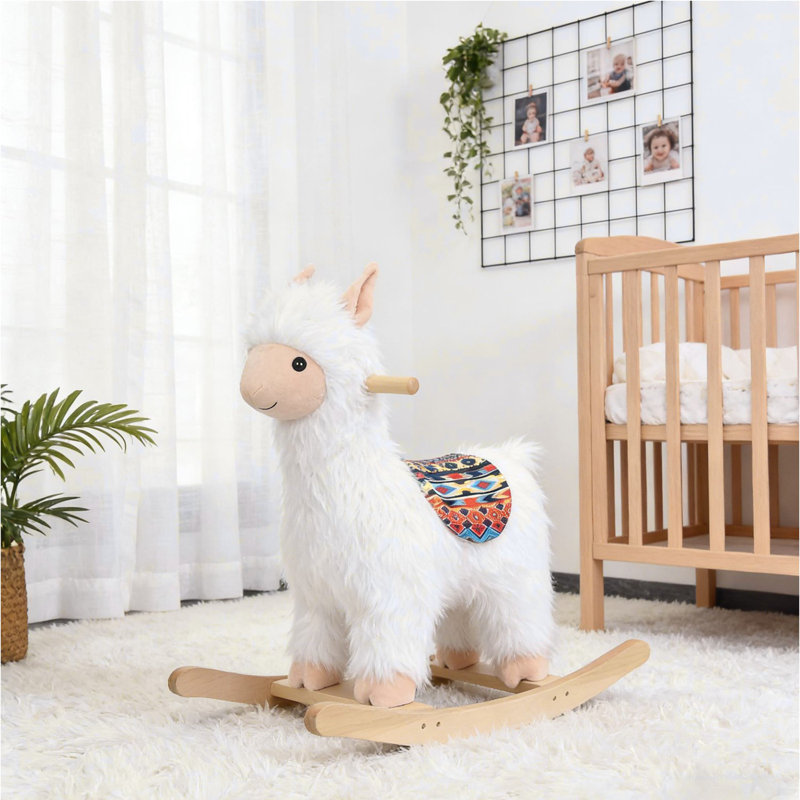 Jouet à bascule pour enfants, style lama