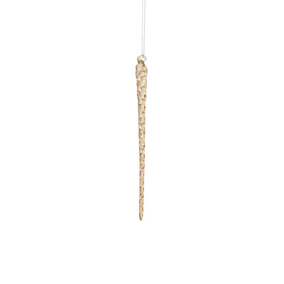 Twist Icicle Ornament 0.5"x 7.5"