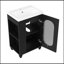 Meuble-lavabo de 20 po avec lavabo, meuble-lavabo avec tablette à deux niveaux, tablette réglable, bois massif et panneau de fibres à densité moyenne, noir