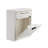 Wall-Mount Secure Drop Box Mailbox with Key and Combination Locking System-48940354-49016835