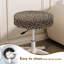 Ensemble de 2 tabourets de bar en polyester Wild Cheetah