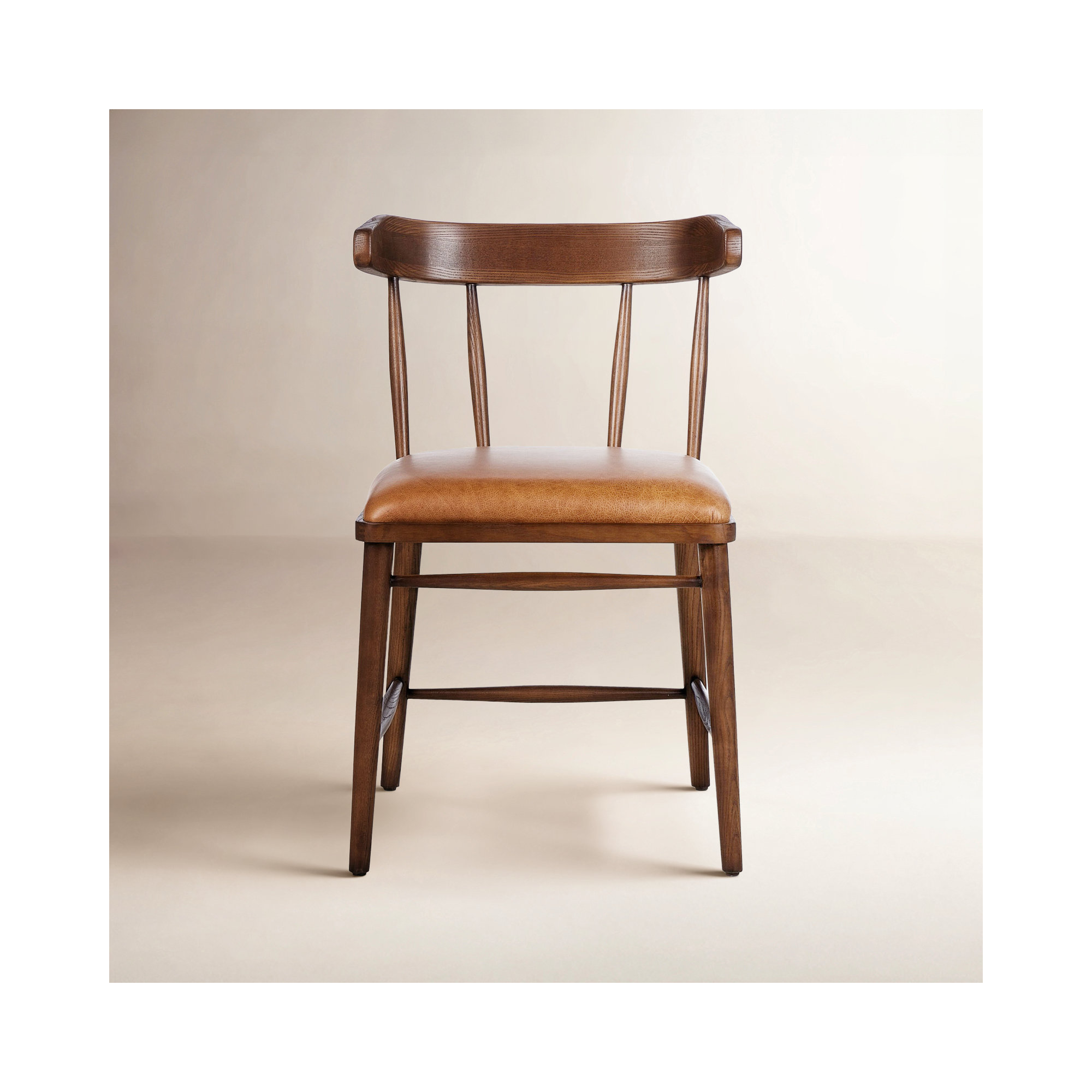 Waverly Dining Chair-Chaps Saddle, Vintage Ash, Chaps Saddle