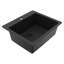Évier de cuisine encastré à simple cuve en quartz 25 po x 22 po Karran-61825453