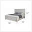Lit de style moderne en bois naturel-845398261