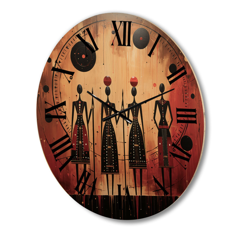 Horloge murale Anushya, Moyenne