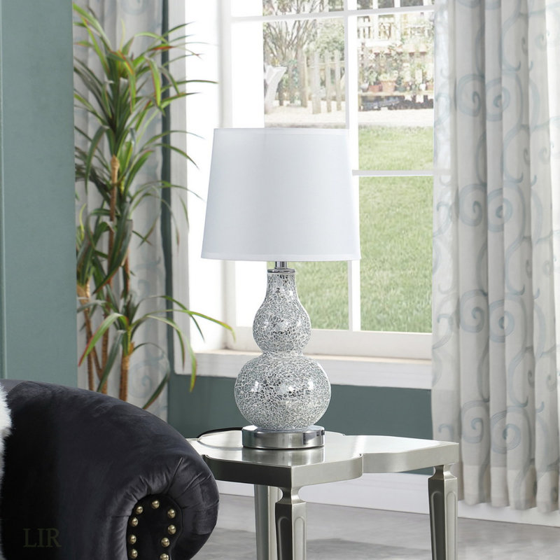 Lampe de table en polyrésine 19,5 po