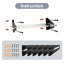 Tablette flottante 3 pièces