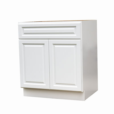 White Kitchen Sink Base Cabinet