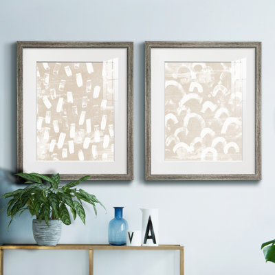 " Earth Etching I " 2 - Pieces