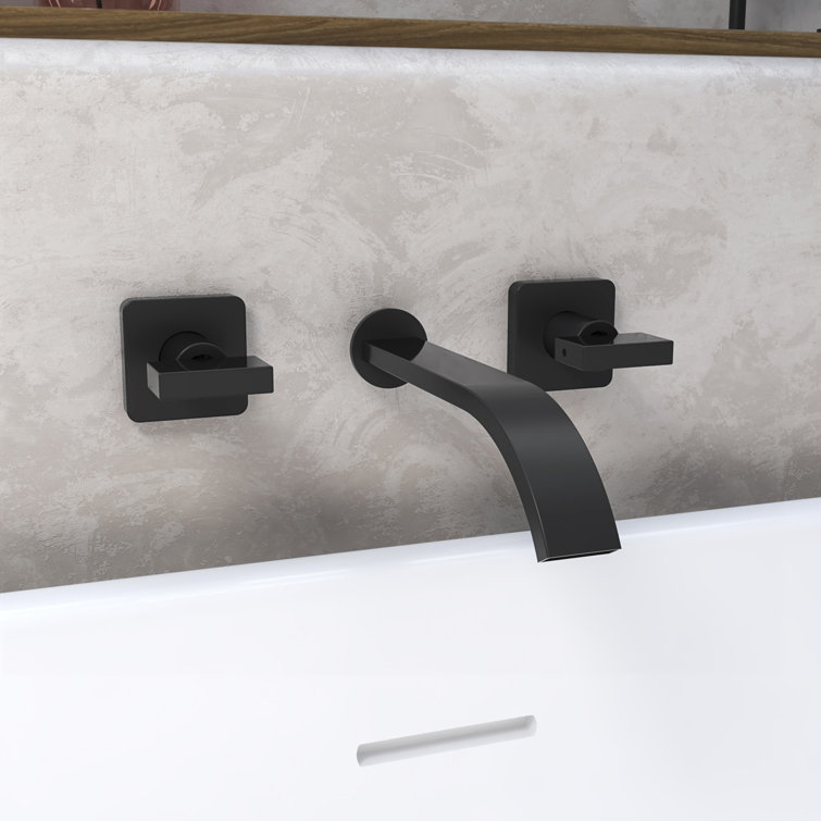 DreamLine Chesapeake 2 in. x 8 in. Wall Mounted Tub Faucet
