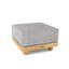 Granada Outdoor Teak Ottoman-1584965031