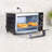 Total Chef Countertop Toaster Oven, Pizza Maker, 4 Slice Capacity Compact Oven