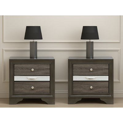 Torring Gray Nightstand Set Of 2