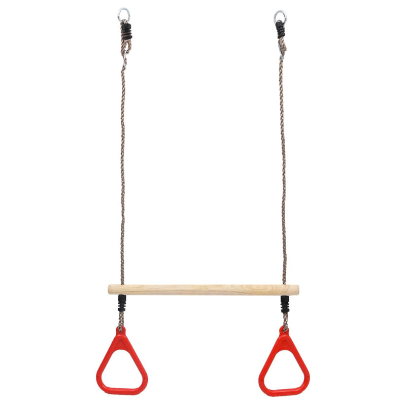 Harwich Trapeze Swing Bar with Rings