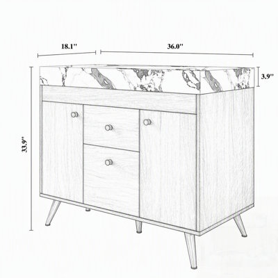 Meuble-lavabo moderne sur pied avec plateau en pierre frittée, lavabo en céramique et rangement astucieux, idéal pour les espaces réduits.
