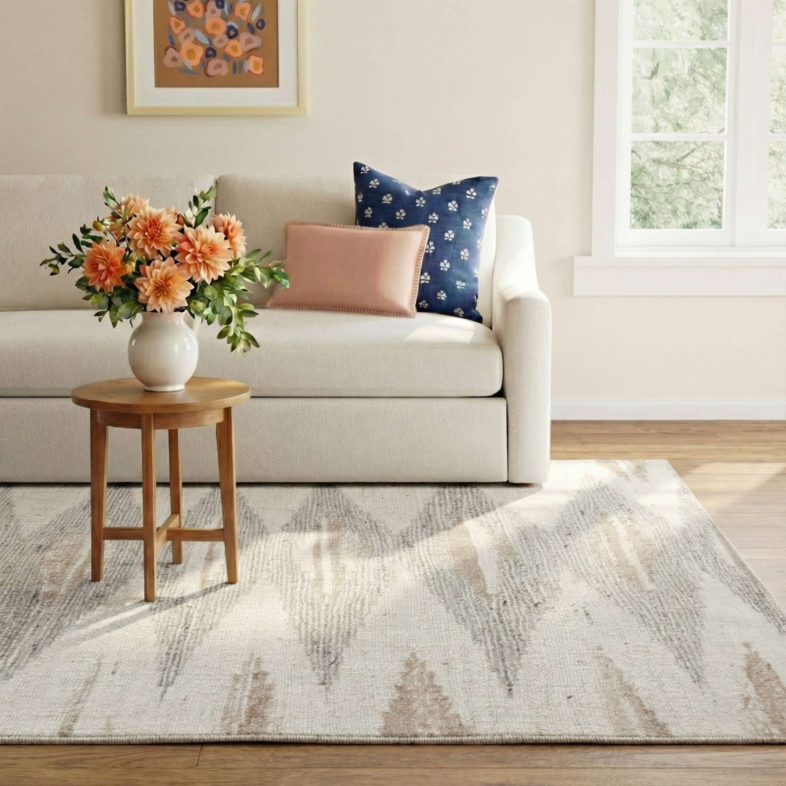 Homer Handmade Rug, Rectangle 8' x 10'