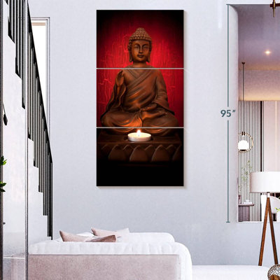 Bougie et Bouddha
