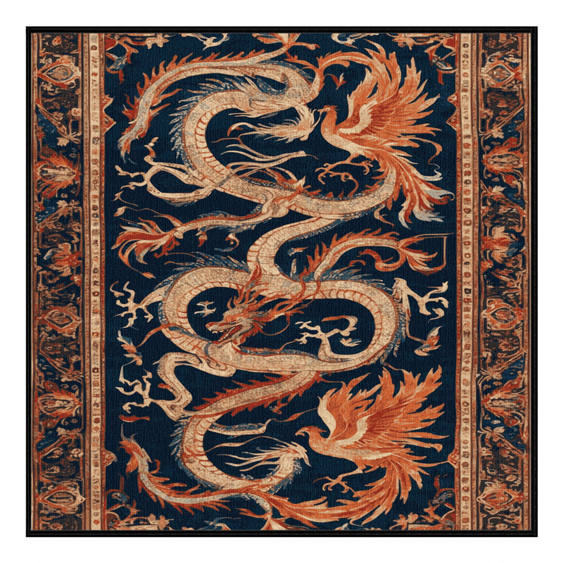 Machine Washable Persian Gray Area Rug, Square 8'