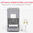 Frigidaire Gallery Countertop Artisanal Ice Maker, Sphere Shaped Ice, Self Clean, Stainless Steel Trim, Grey