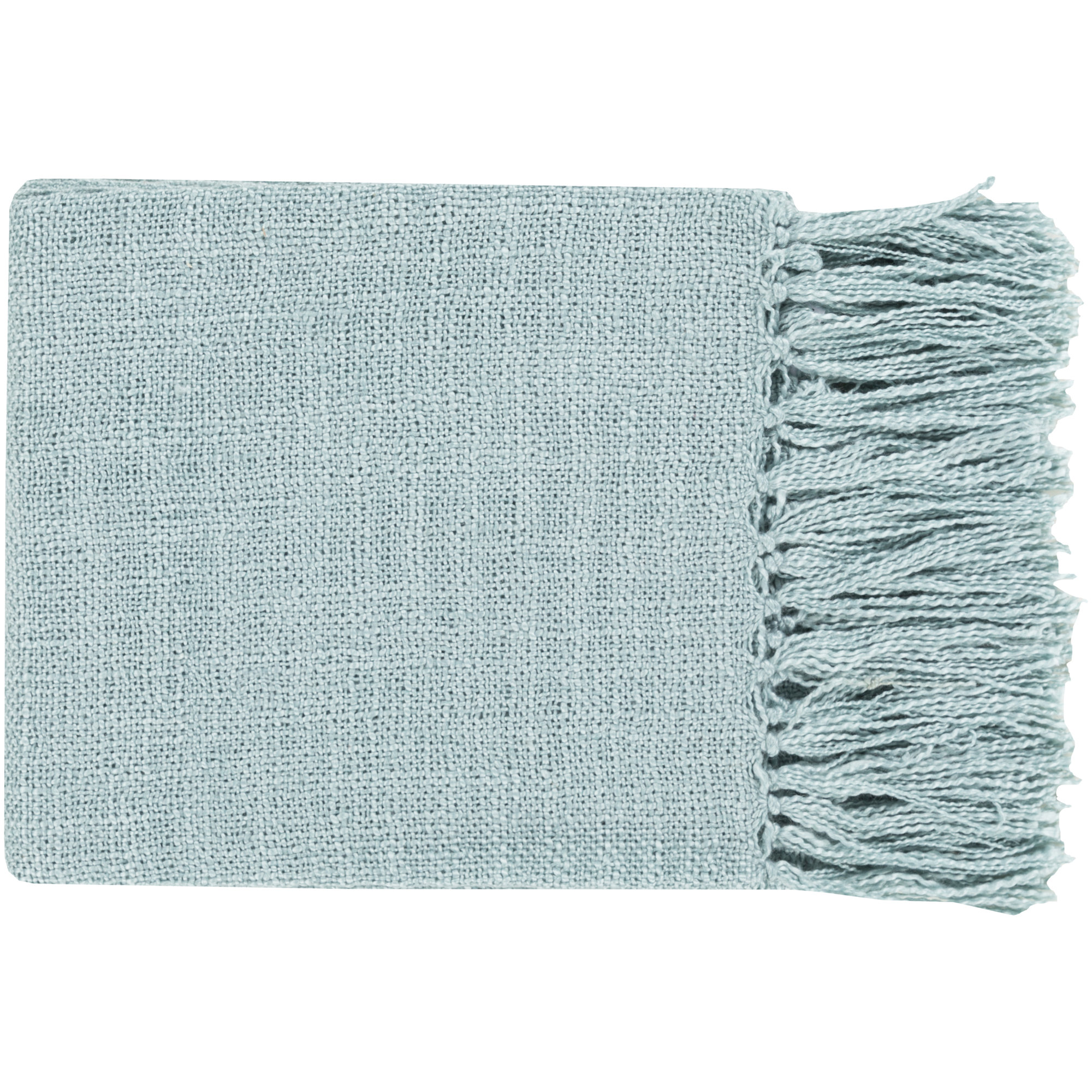 Dennie Plastic / Acrylic Throw Blanket, Blue