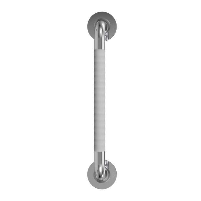 ErgoSafetyBar de 18 po à prise souple ergonomique et souple de 32 mm de diamètre, conforme à l'ADA, capacité de poids de 500 lb