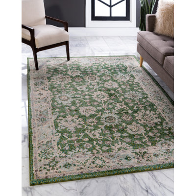 Kalf Green/Ivory Rug