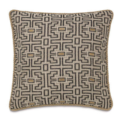 Naya Geometric, Marble Reversible Throw Pillow