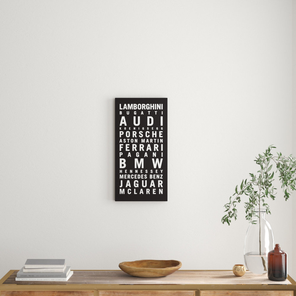Tram Scrolls - Wrapped Canvas Print