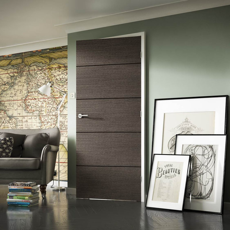 Door Lacquered, 198.1 cm H x 76.2 cm W x 35 cm D