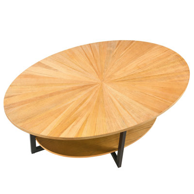 Agora Solid Coffee Table with Storage
