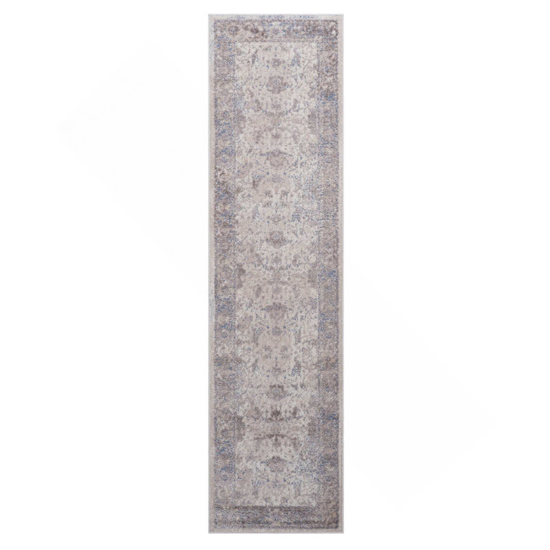 Collection 2X8 Brown / Traditional Runner Rug, Runner 2'2" x 8'