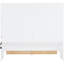 Lit de jour simple avec éclairage extérieur en bois blanc et éclairage rétro-éclairé à DEL-832200084-832200087