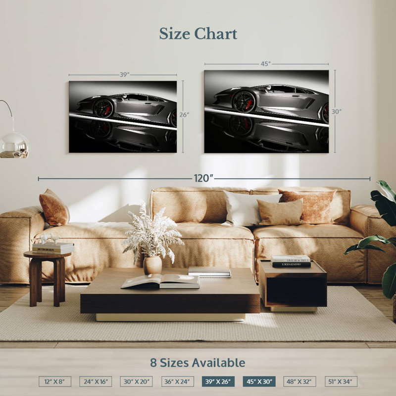 Voiture de sport Mehar Sleek, H 30 po x l 45 po