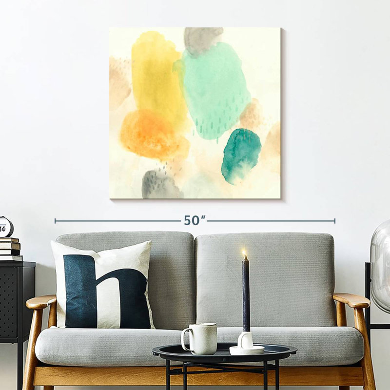 Avery River Stones I, 30" H x 30" W