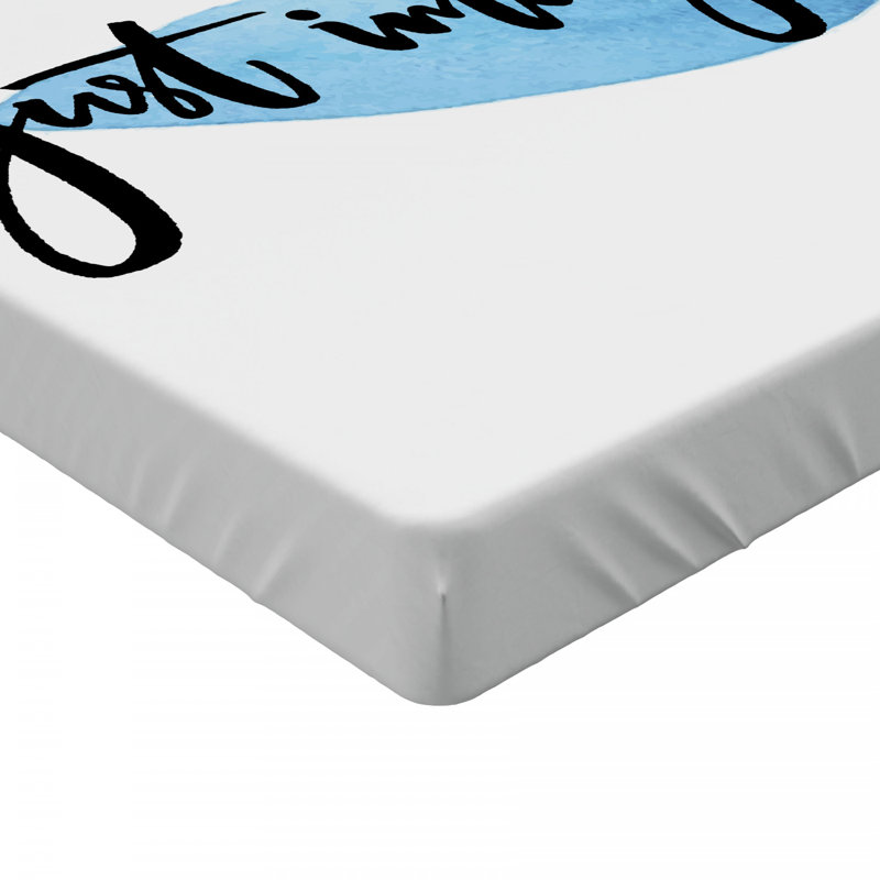 Inspirational Microfiber Fitted Sheet, Full Fitted Sheet
