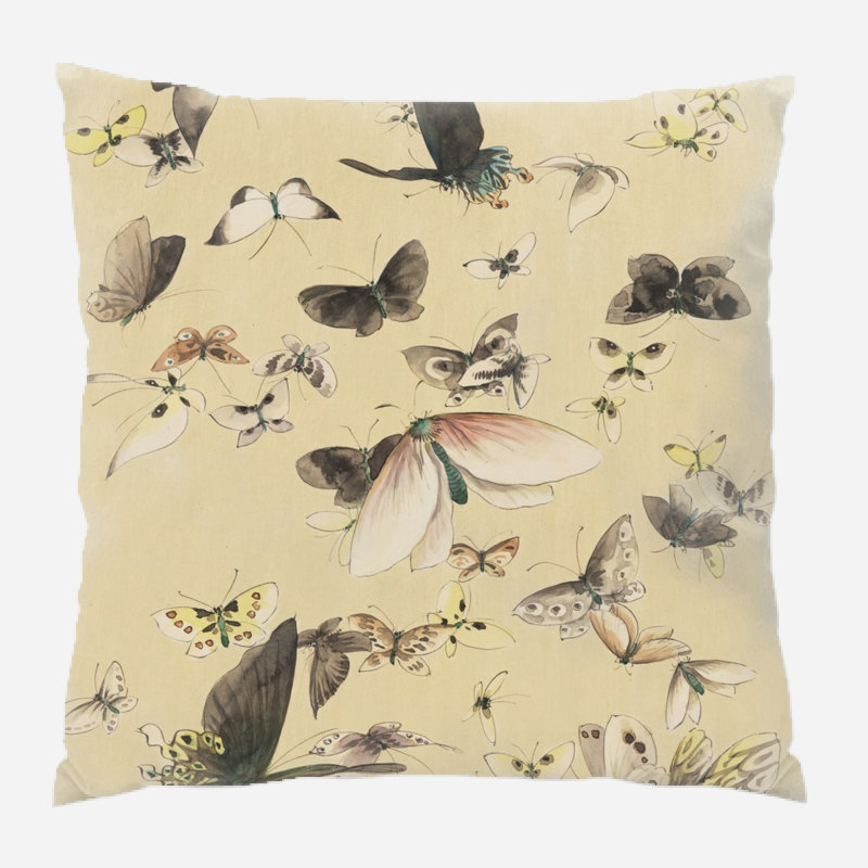 Coussin rétro Kemp, Microsuède, Intérieur