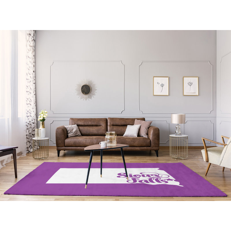 Tapis en poly-chenille south sioux chute south, Rectangle 9 pi x 12 pi