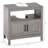 Moniquea Glass Freestanding Bathroom Cabinet