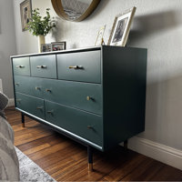 Larissa 7 Drawer Dresser with Mirror Etta Avenue Teen