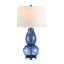 Ensemble de lampes de table Vesel bleu marine avec USB