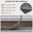 FLYFISH 6" x 36" Peel and Stick Floor Tiles, 1.2 mm Thick Vinyl Flooring, 12 Tiles, Brown-124605459