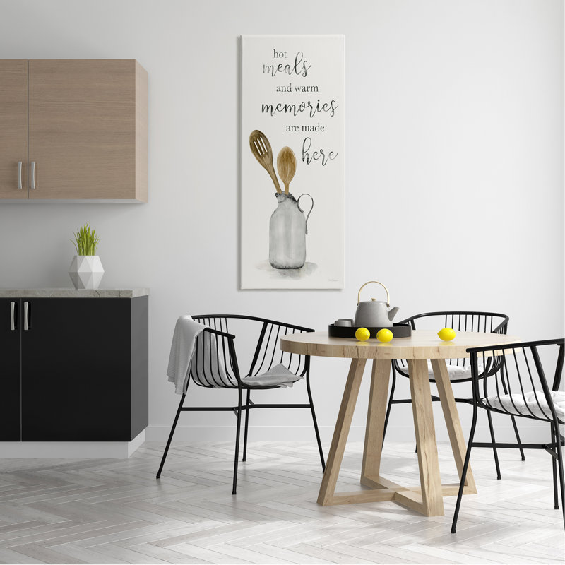 Expression repas et souvenirs, H 48 po x l 20 po x P 1,5 po