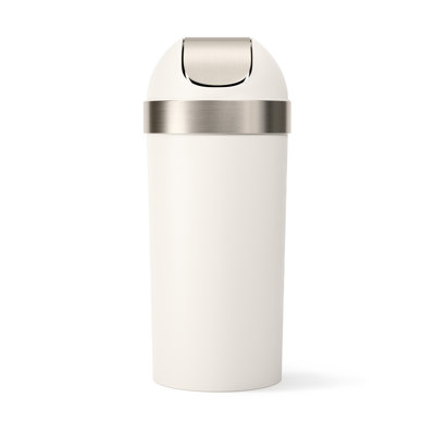 Venti Plastic Swing Top Kitchen Trash Can - 16 Gallons