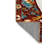 Washable White vented Myna Birds Area Rug-611919543
