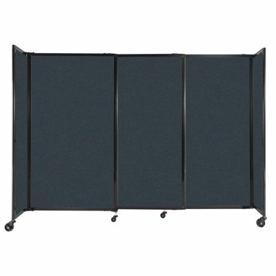 Cloison portative coulissante en tissu StraightWall