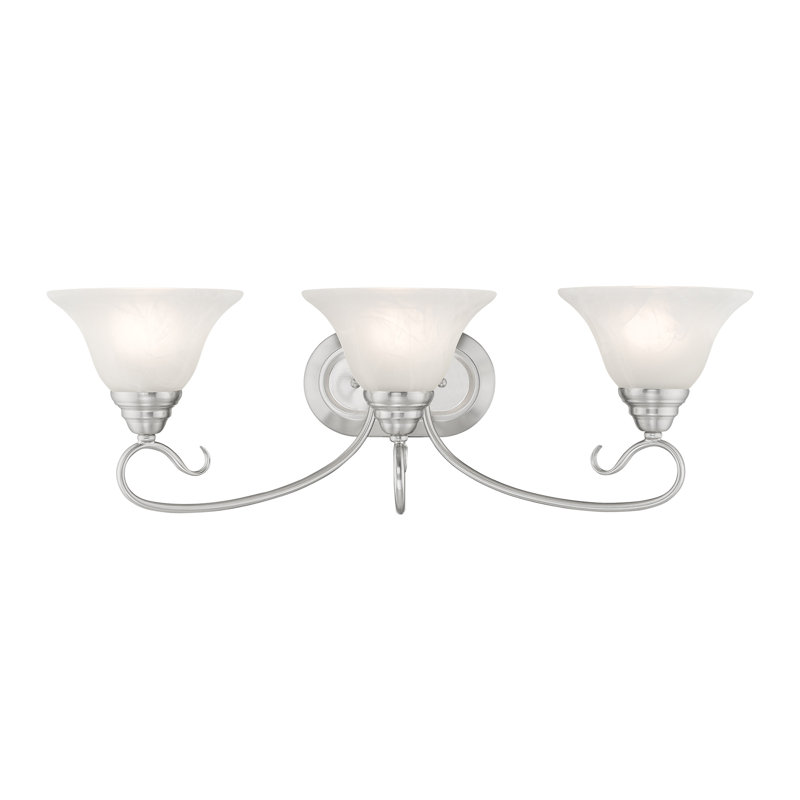 Aquala 3 - Light Dimmable Vanity Light, Brushed Nickel