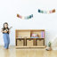 Armoire de rangement mobile à 5 compartiments ECR4Kids-107408701-20476481