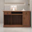 Bureau de réception rectangulaire en bois manufacturé Retro-311623760